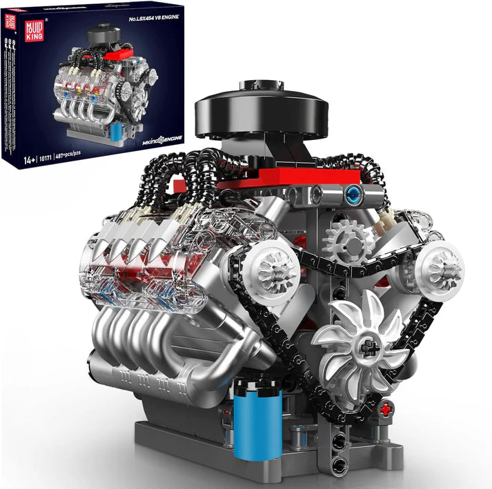 Mini V8 Engine Set